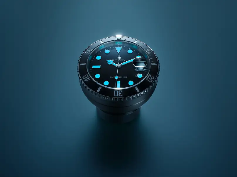 Banner reloj de sobremesa Rolex